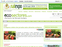 Tablet Screenshot of ecosectores.com